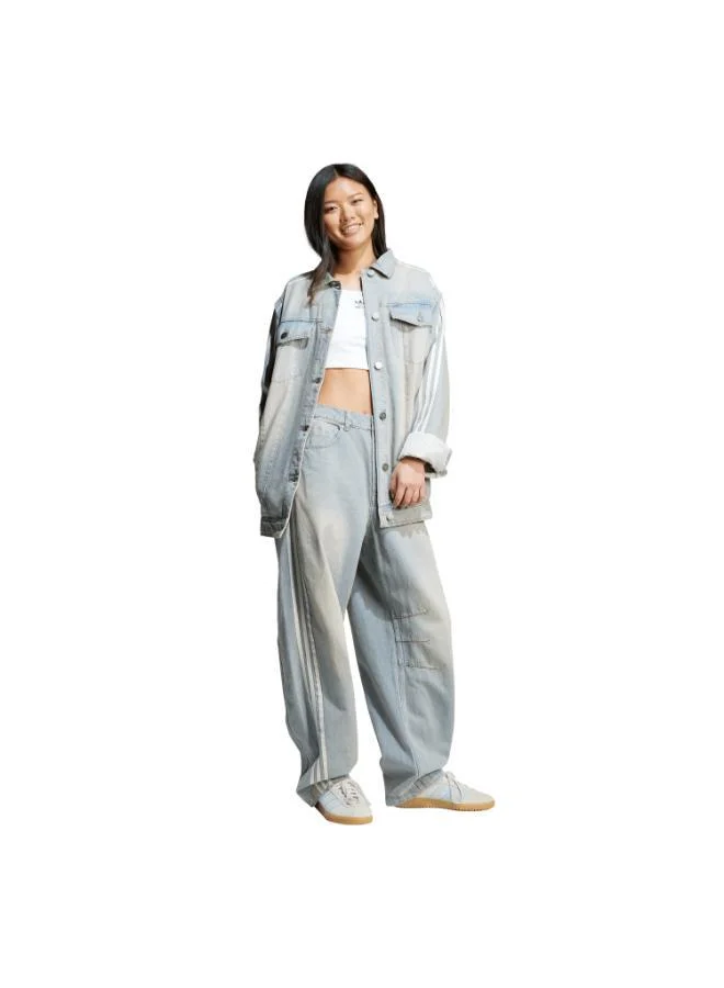 adidas Originals  Adilenium Season 3 Banana Fitted Washed Denim Joggers for Women | Best Price UAE